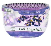 Fresh Scent Gel Crystals 150gm Tub Lavender